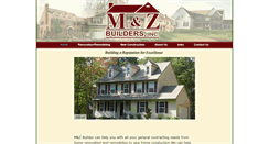 Desktop Screenshot of mzbuilders.com